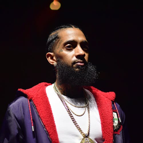 Rapper Nipsey Hussle attends A Craft Syndicate Music Collaboration Unveiling Event at Opera Atlanta on December 10, 2018 in Atlanta, Georgia.