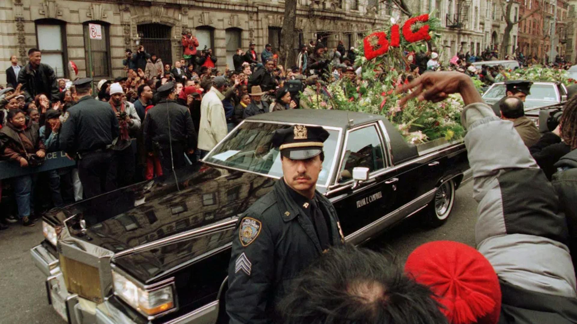 These Images From The Notorious B.I.G.'s Funeral Are Still Powerful