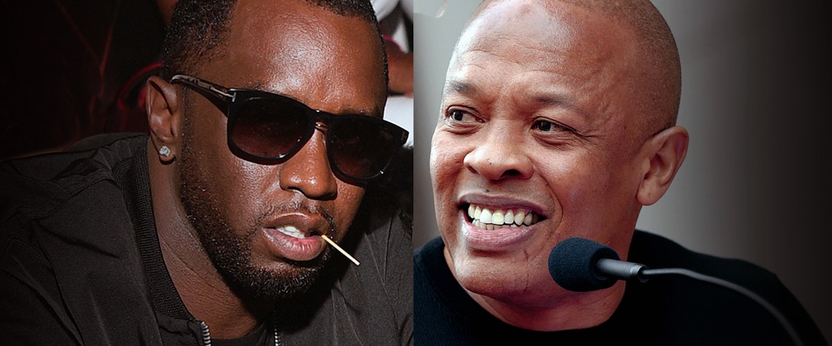 Diddy Finally Connects With His "Hero" Dr. Dre in the Studio