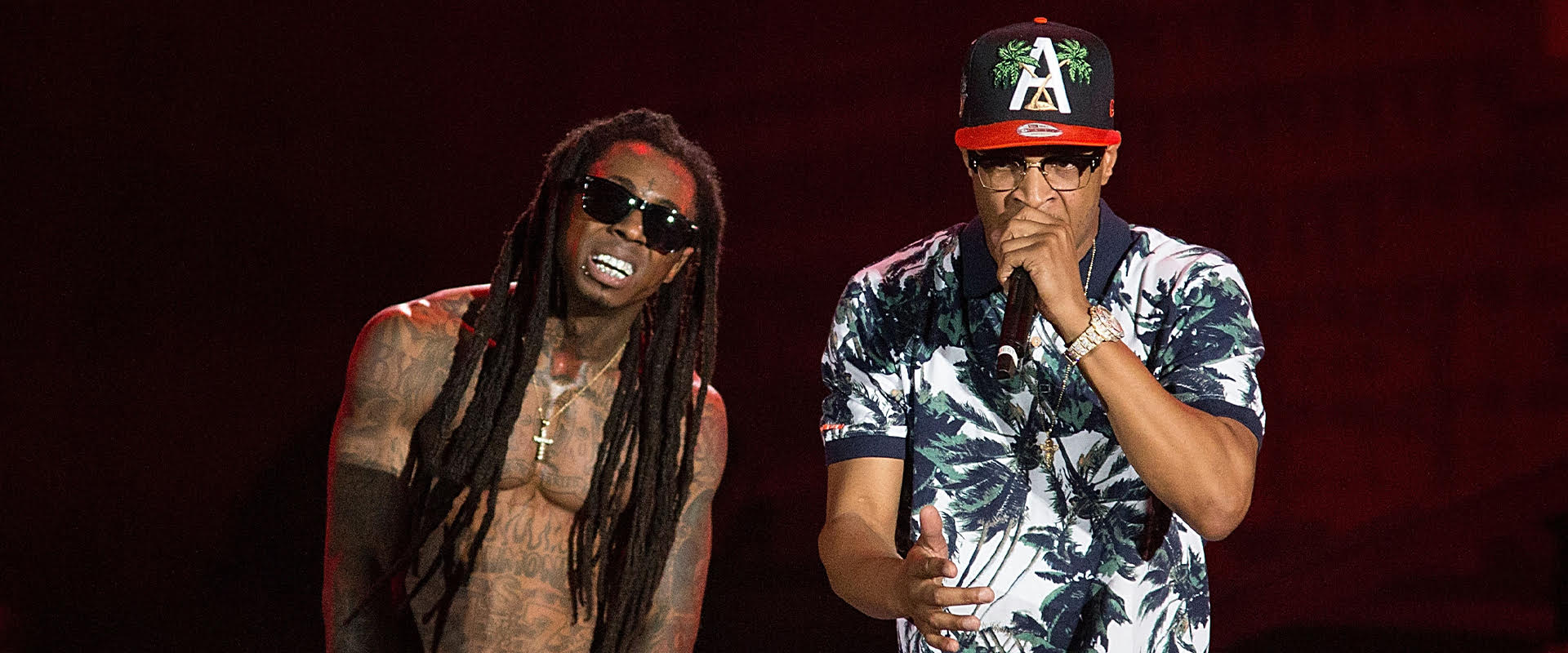 Lil Wayne and T.I. Reunite On Stage At Dreamville