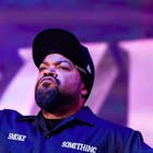 ONTARIO, CALIFORNIA - NOVEMBER 19: Rapper Ice Cube, founding member of Westside Connection and N.W.A, performs onstage during the High Hopes Concert Series produced by Bobby Dee Presents at Toyota Arena on November 19, 2022 in Ontario, California. 