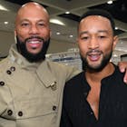 LOS ANGELES, CALIFORNIA - JANUARY 28: (L-R) Common and John Legend attend the 62nd Annual GRAMMY Awards "Let's Go Crazy" The GRAMMY Salute To Prince on January 28, 2020 in Los Angeles, California. 