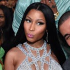 LAS VEGAS, NV - MAY 21: Recording artists Nicki Minaj and Drake attend the 2017 Billboard Music Awards at T-Mobile Arena on May 21, 2017 in Las Vegas, Nevada