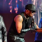 ATLANTA, GEORGIA - MAY 12: (L-R) JoJo, Dalvin DeGrate, and K-Ci of Jodeci performs during 2023 Strength Of A Woman Festival & Summit - Mary J. Blige Concert at State Farm Arena on May 12, 2023 in Atlanta, Georgia. (Photo by Prince Williams/WireImage)