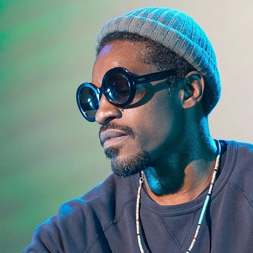 Rapper Andre 3000 performs on stage during the 2016 ONE Musicfest at Lakewood Amphitheatre on September 10, 2016 in Atlanta, Georgia. 