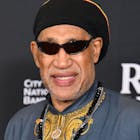 Jamaican-US DJ Kool Herc arrives for the 38th Annual Rock & Roll Hall of Fame Induction Ceremony at Barclays Center in the Brooklyn borough of New York City, on November 3, 2023. (Photo by ANGELA WEISS / AFP) (Photo by ANGELA WEISS/AFP via Getty Images)