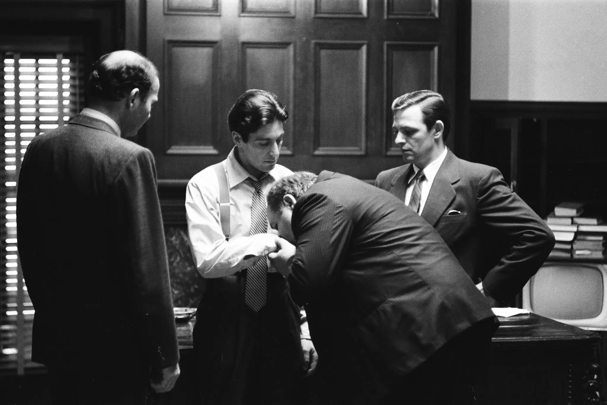 A photograph from The Godfather