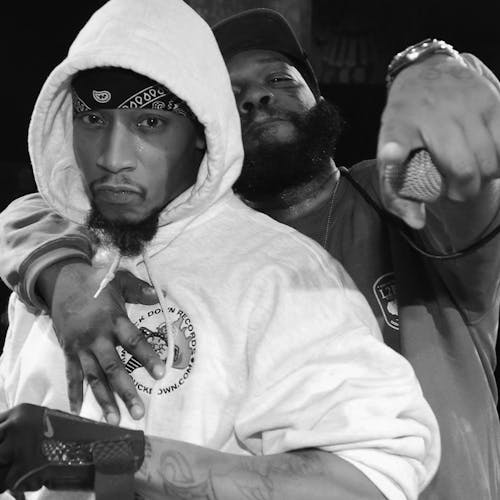 Steele and Tek AKA Smif N Wessun perform at the the Smif N Wessun - Dah Shinin' 20 Year Anniversary concert at S.O.B.'s on January 14, 2015 in New York City. 