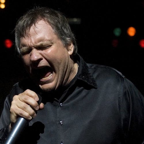 Photo of MEAT LOAF, Meat Loaf performing on stage 