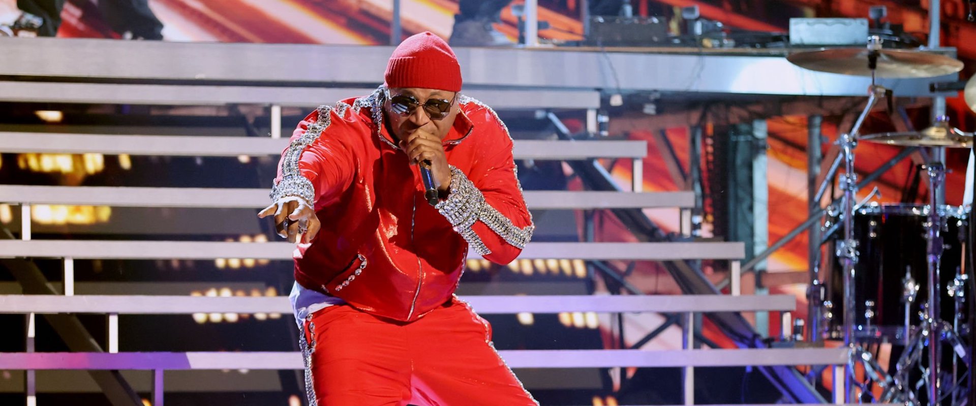 Host LL Cool J performs onstage at the 2022 iHeartRadio Music Awards at The Shrine Auditorium in Los Angeles, California on March 22, 2022. Broadcasted live on FOX. (Photo by Rich Fury/Getty Images for iHeartRadio)
