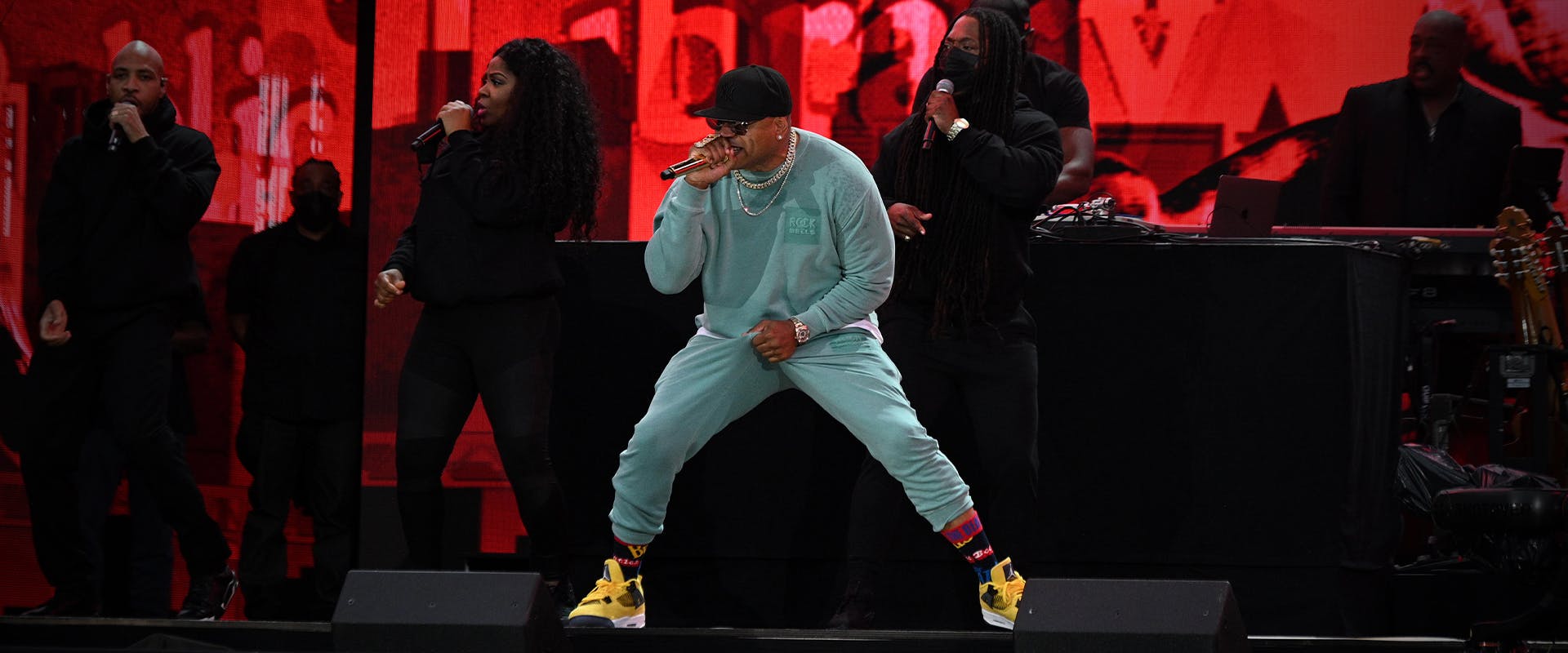 LL Cool J Performs at We Love NYC Homecoming Concert