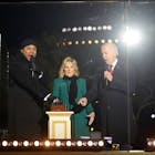 LL COOL J, Jill and President Biden light the National Christmas Tree