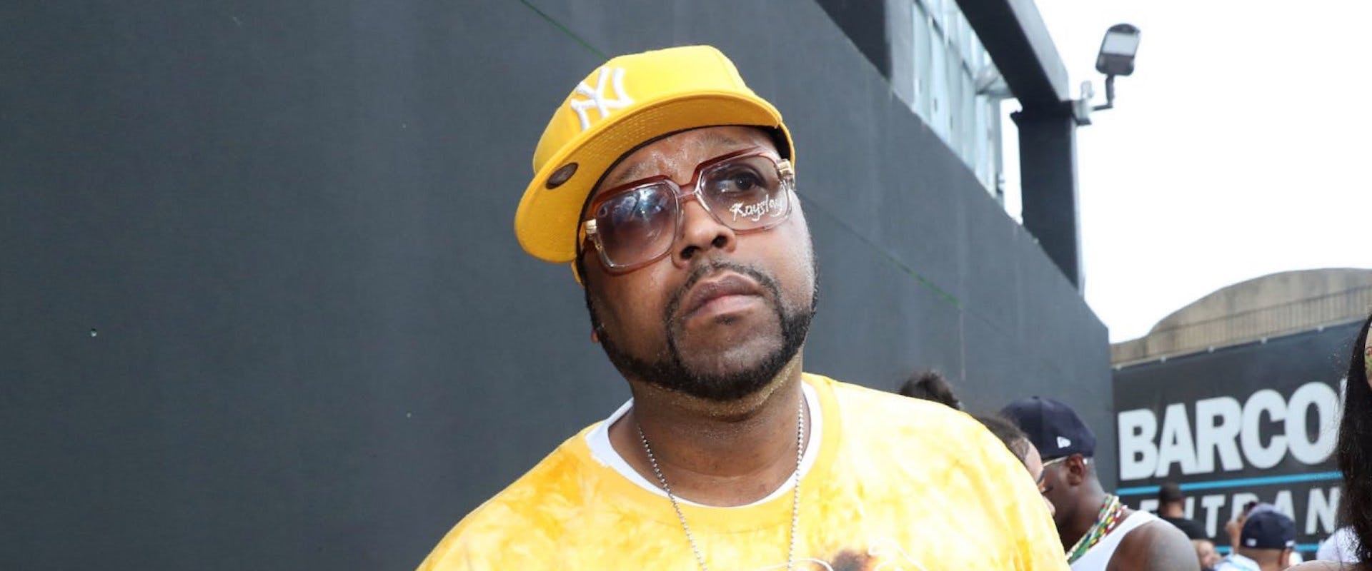 DJ Kay Slay attends the Tycoon Pool Party hosted by 50 Cent at Bar Code on August 18, 2019 in Elizabeth, New Jersey. (Photo by Johnny Nunez/WireImage)
