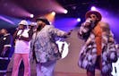 8Ball, MJG, Jazze Pha, and Tela perform onstage during VERZUZ 8 Ball & MJG vs UGK at Terminal West on May 26, 2022 in Atlanta, Georgia. (Photo by Paras Griffin/Getty Images)
