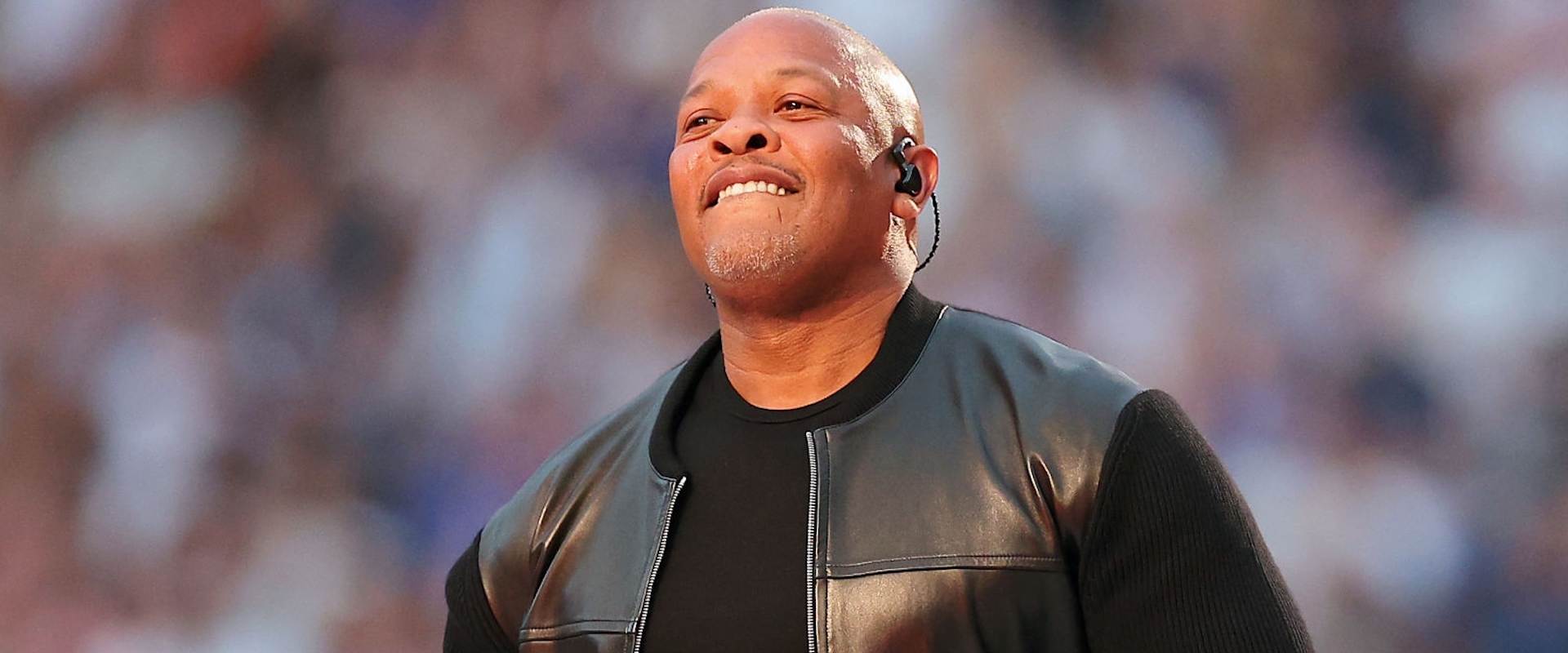 Dr. Dre performs during the Pepsi Super Bowl LVI Halftime Show at SoFi Stadium on February 13, 2022 in Inglewood, California.