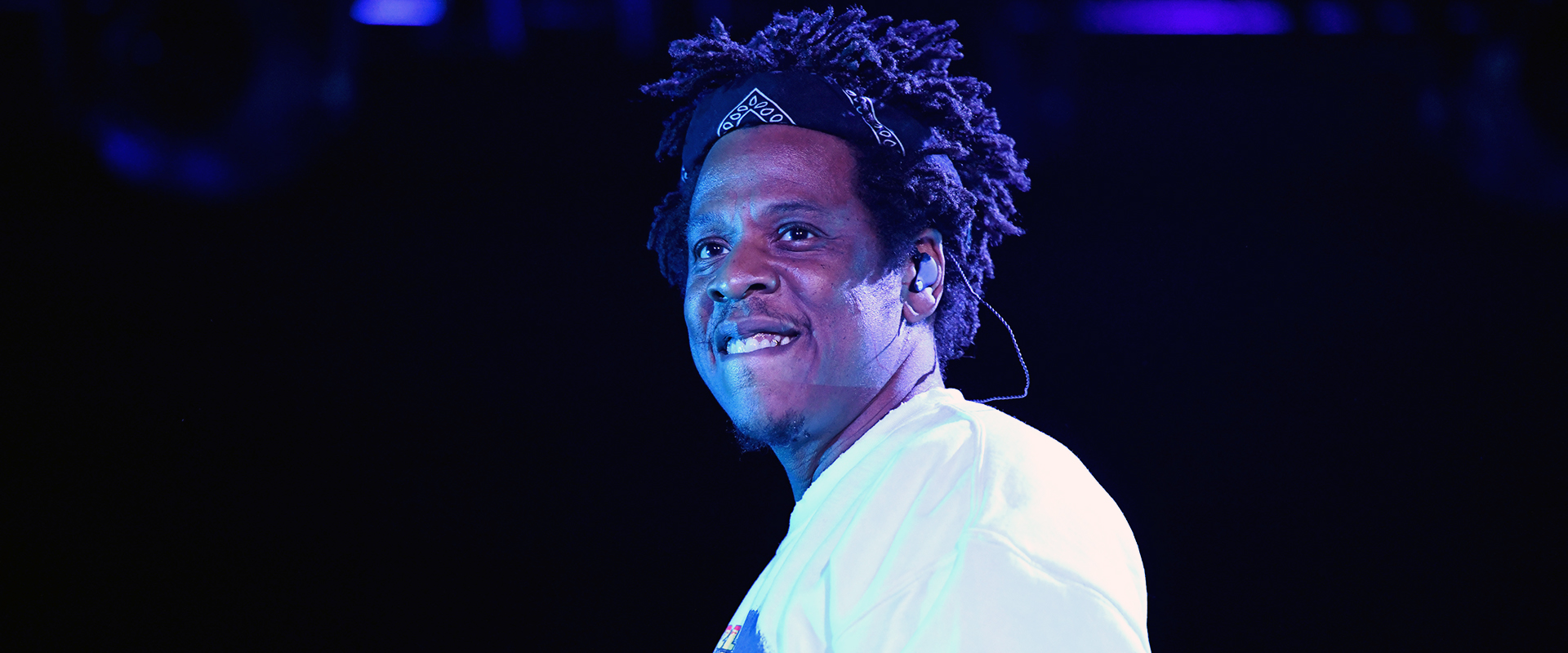 Jay-Z performs onstage at SOMETHING IN THE WATER - Day 2 on April 27, 2019 in Virginia Beach City. (Photo by Craig Barritt/Getty Images for Something in the Water)