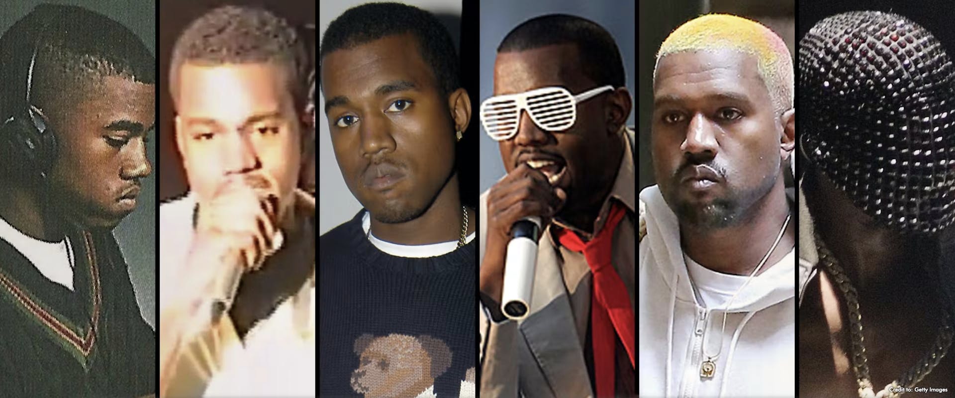 Kanye West- Throughout the Years