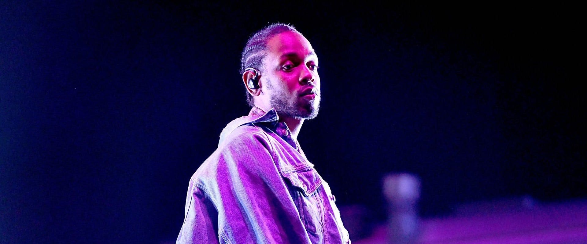Kendrick Lamar performs as a special guest on the Coachella stage during week 1, day 1 of the Coachella Valley Music and Arts Festival on April 13, 2018 in Indio, California. (Photo by Scott Dudelson/Getty Images for Coachella )