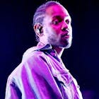 Kendrick Lamar performs as a special guest on the Coachella stage during week 1, day 1 of the Coachella Valley Music and Arts Festival on April 13, 2018 in Indio, California. (Photo by Scott Dudelson/Getty Images for Coachella )