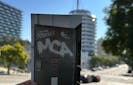 MCA Tag - Capitol Records Tower - 1750 Vine St Hollywood, Ca (Photo: Pete Smith)