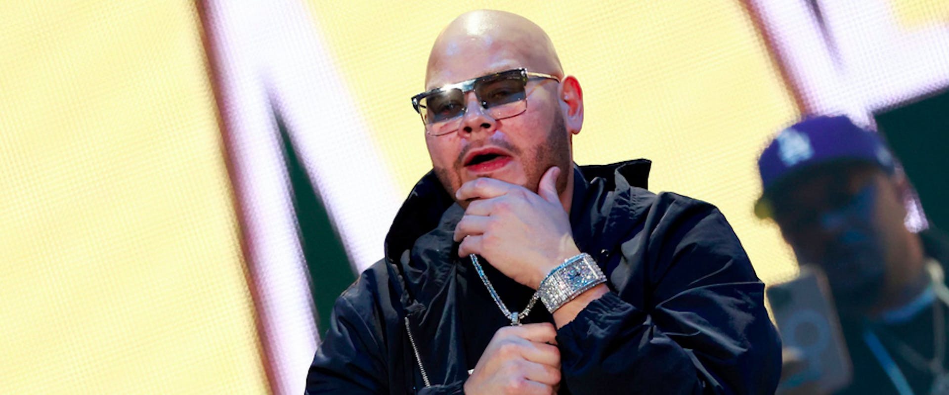 MIAMI, FLORIDA - OCTOBER 15: Fat Joe performs onstage at the 2022 iHeartRadio Fiesta Latina held at FTX Arena on October 15, 2022 in Miami, Florida. 