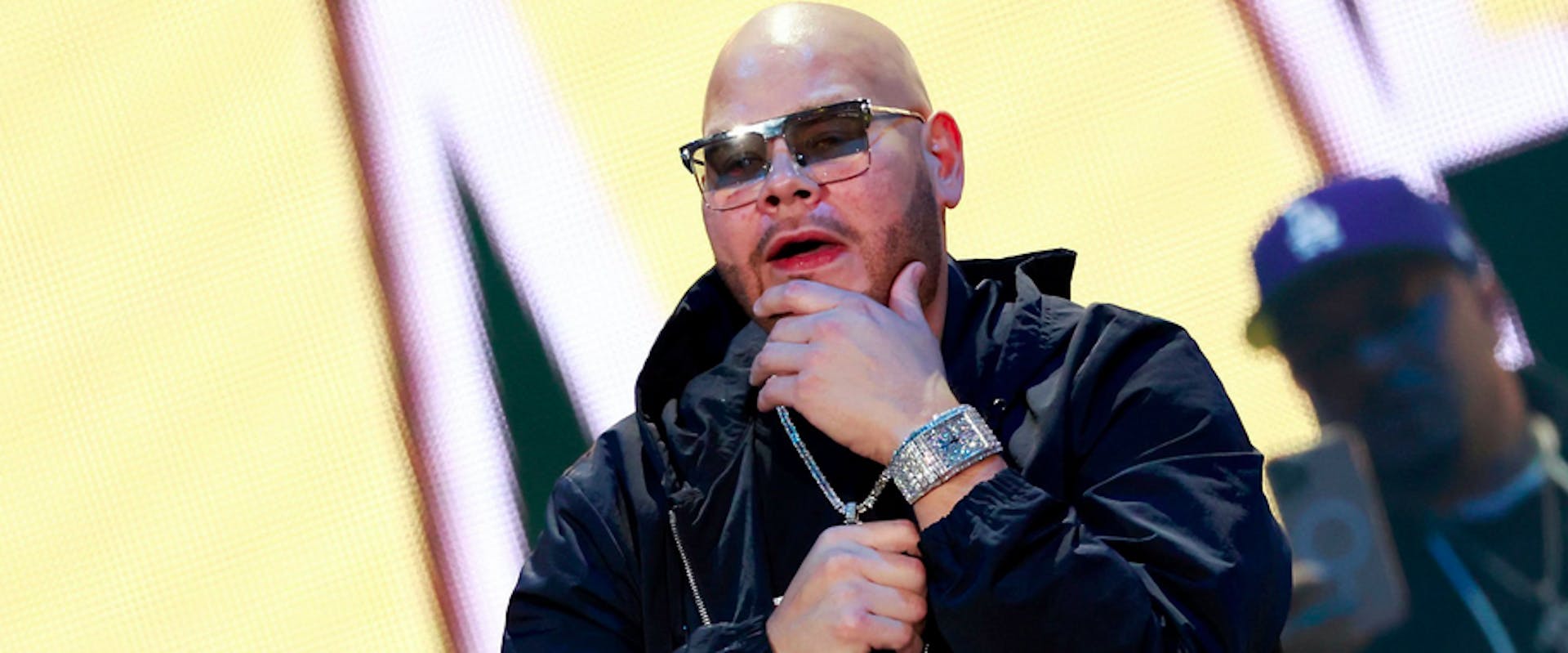 MIAMI, FLORIDA - OCTOBER 15: Fat Joe performs onstage at the 2022 iHeartRadio Fiesta Latina held at FTX Arena on October 15, 2022 in Miami, Florida. 