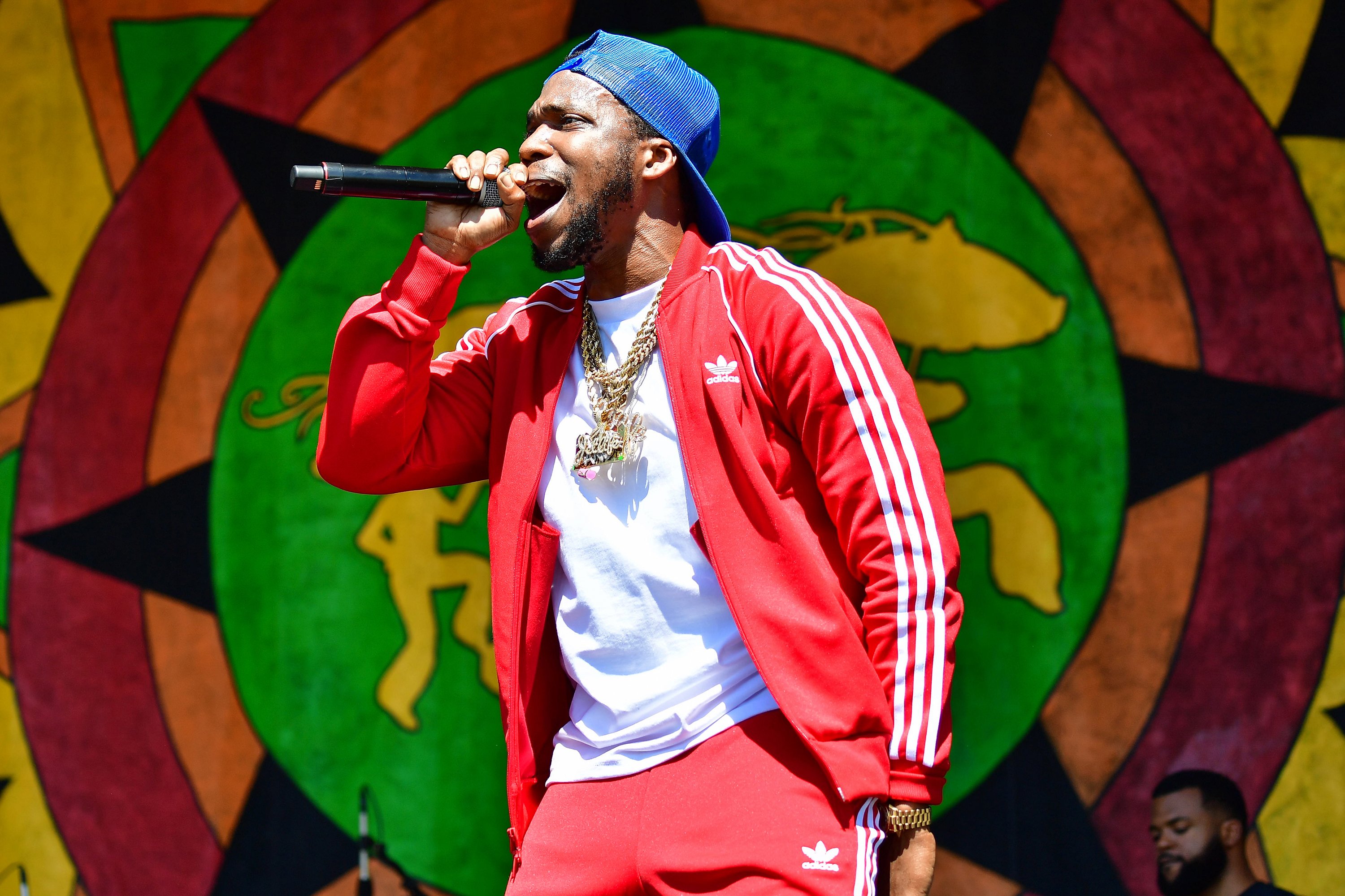 Curren$y performs in New Orleans