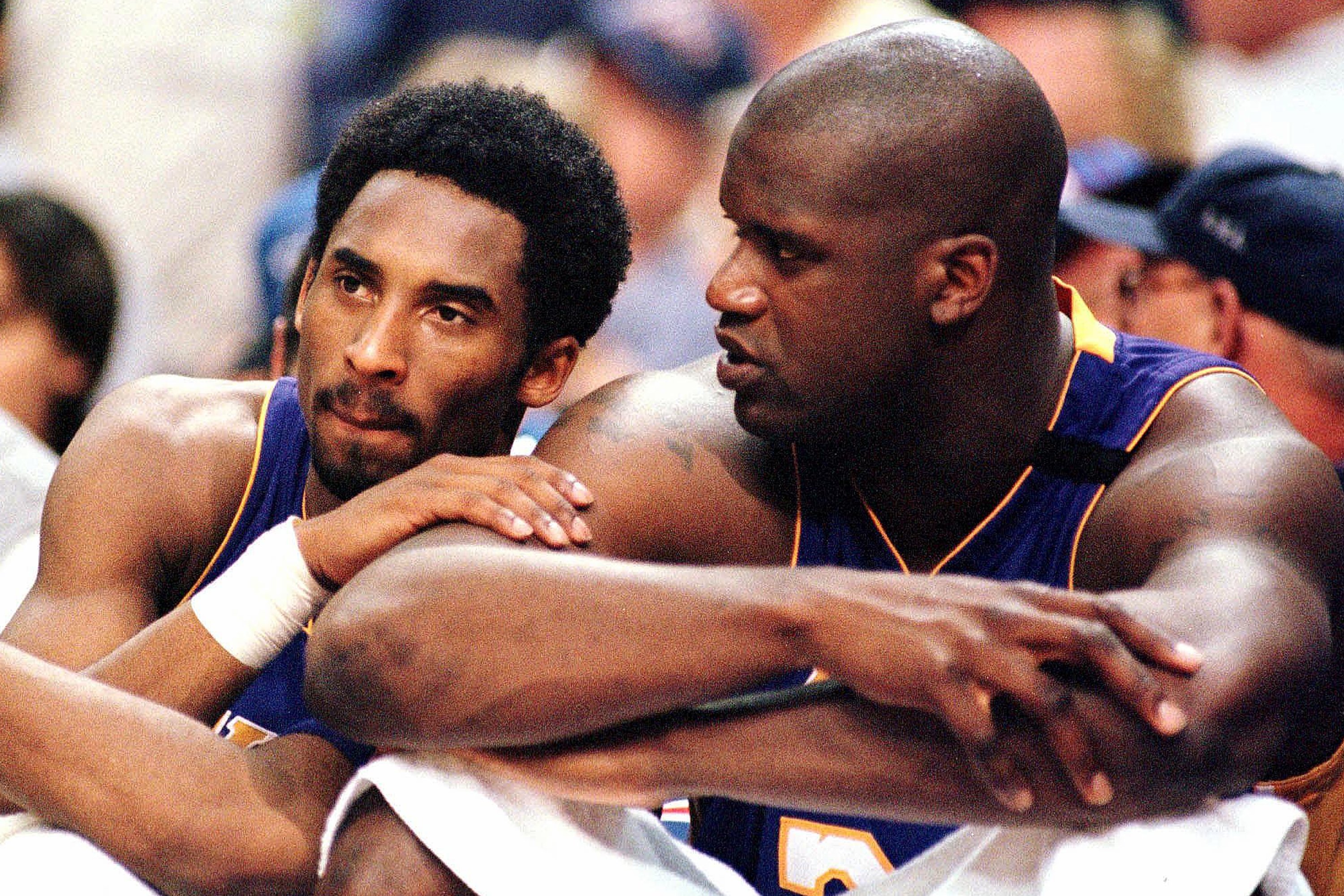 Kobe Bryant and Shaquille O’Neal