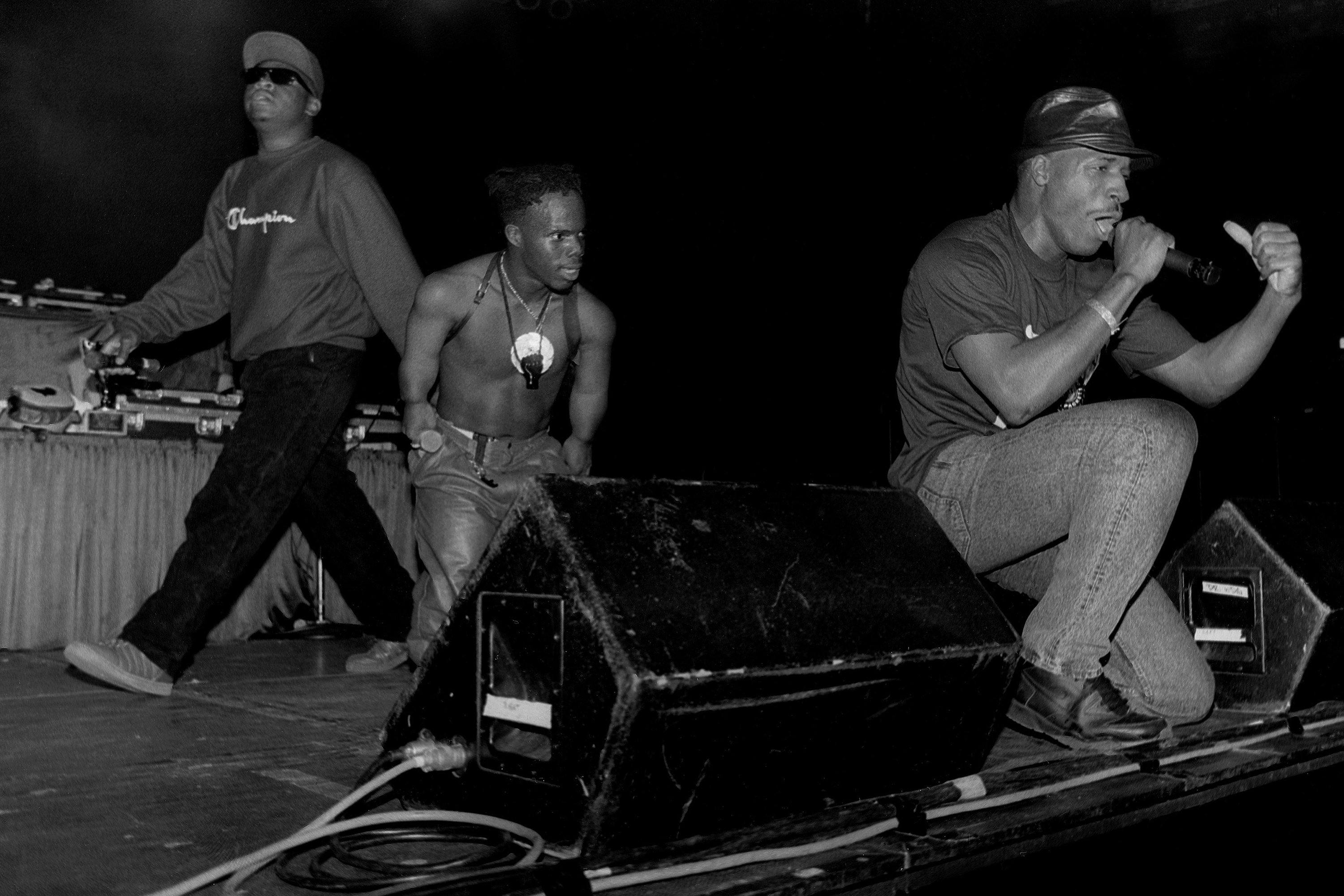 Scarface, Bushwick Bill and Willie D of The Geto Boys