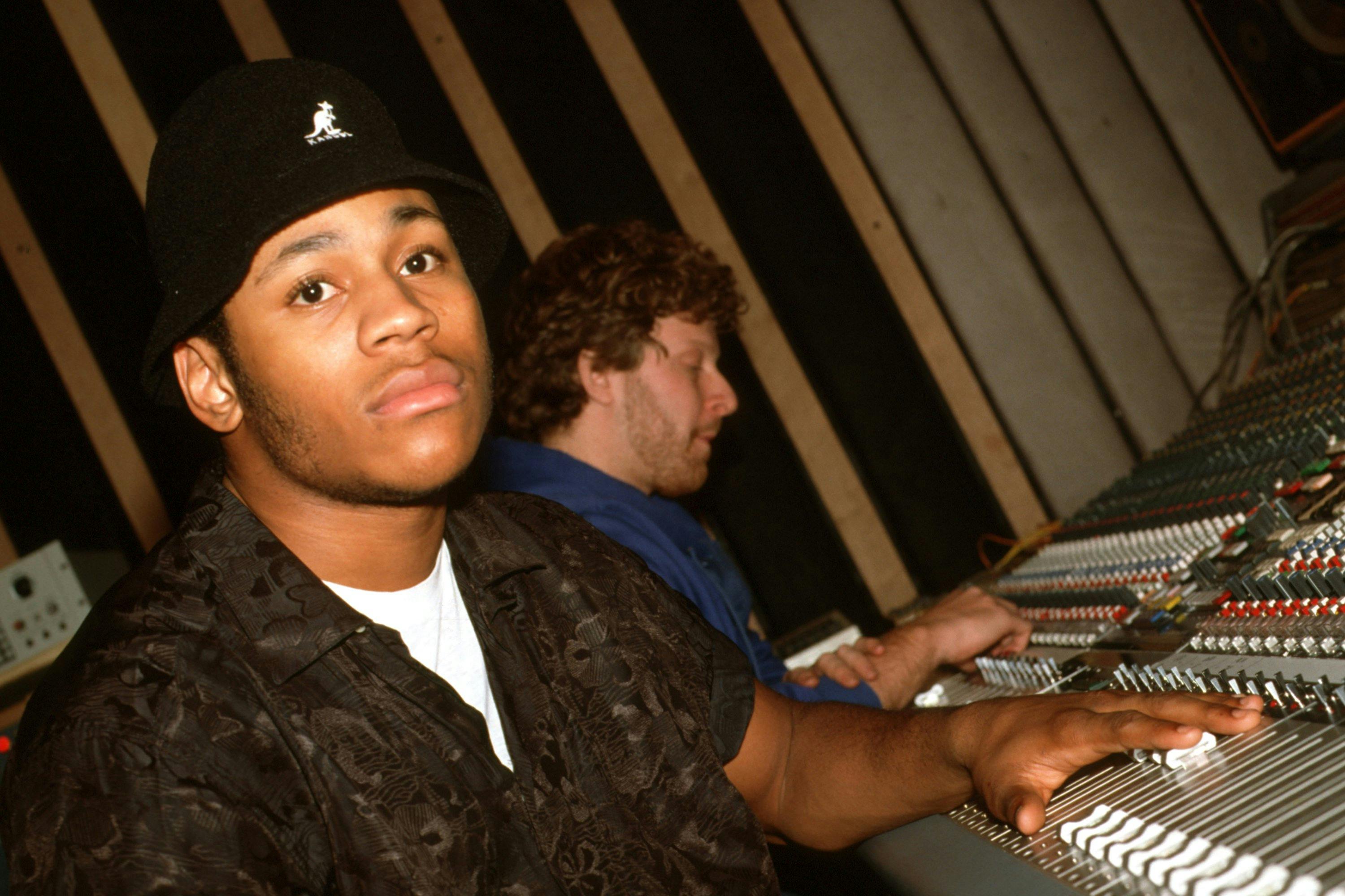 LL Cool J in the Studio