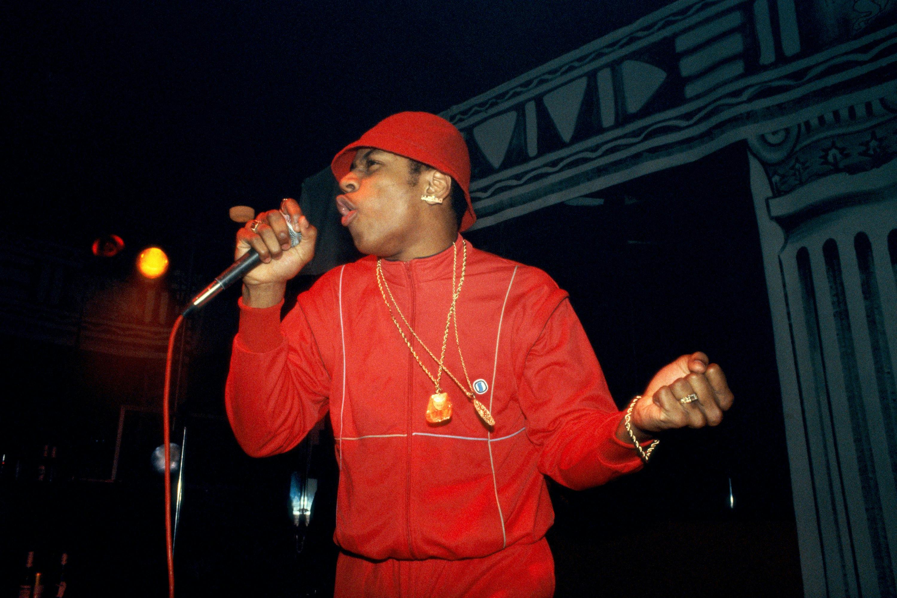 LL Cool J Performing Live At Hanover Nightclub, London 1985