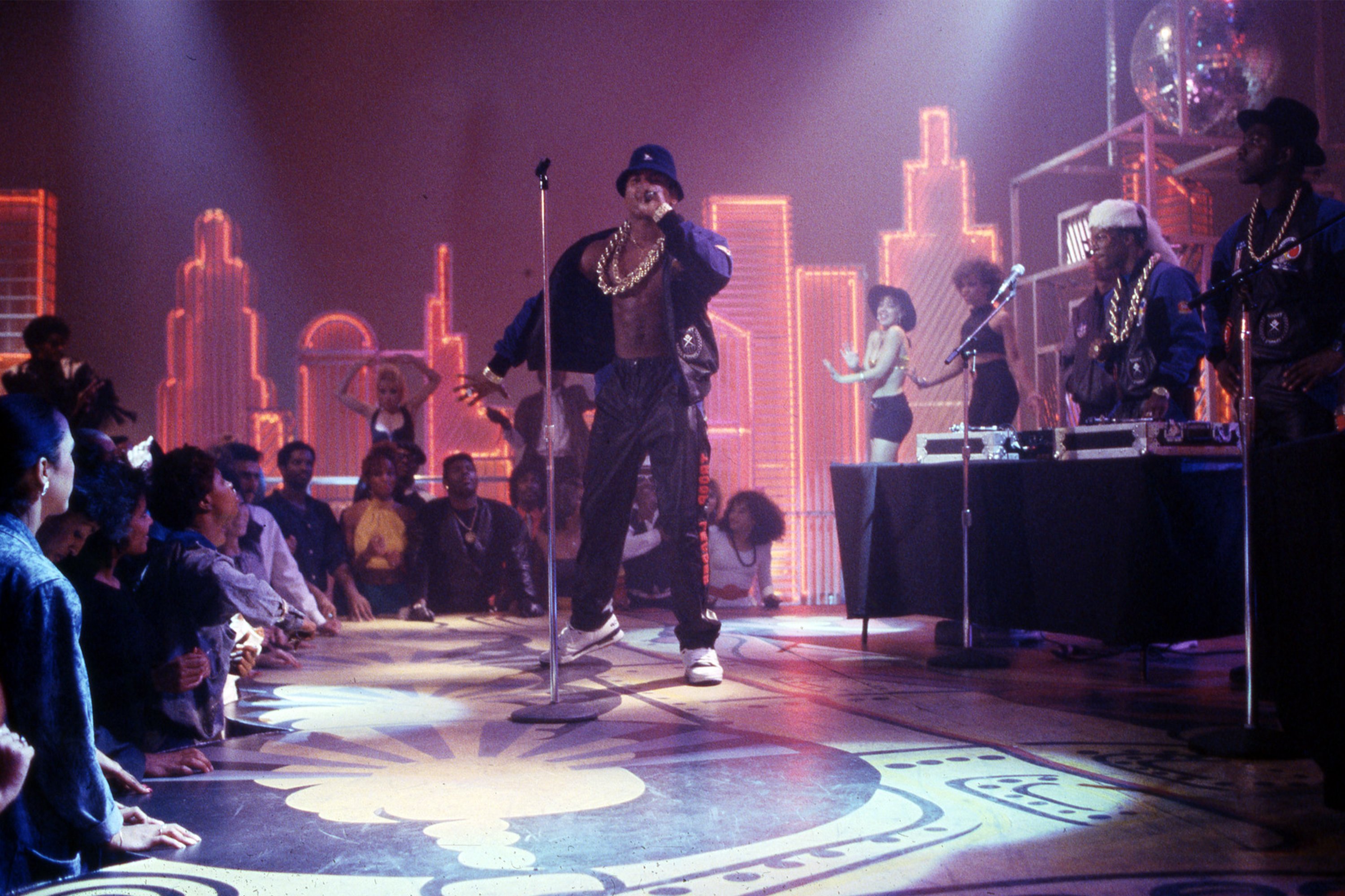 LL Cool J performs on Soul Train 1987