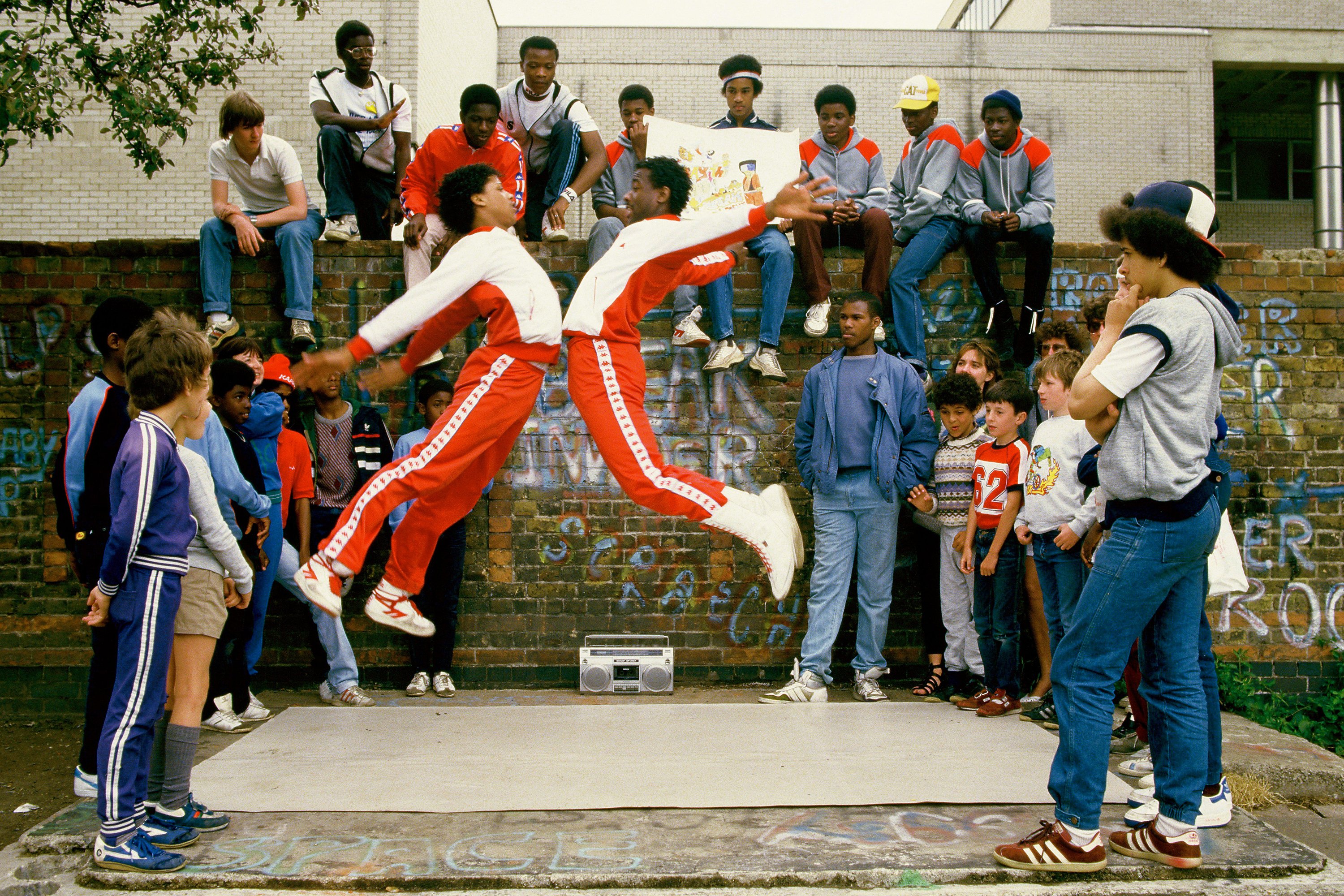 Breakdancers, London 1983