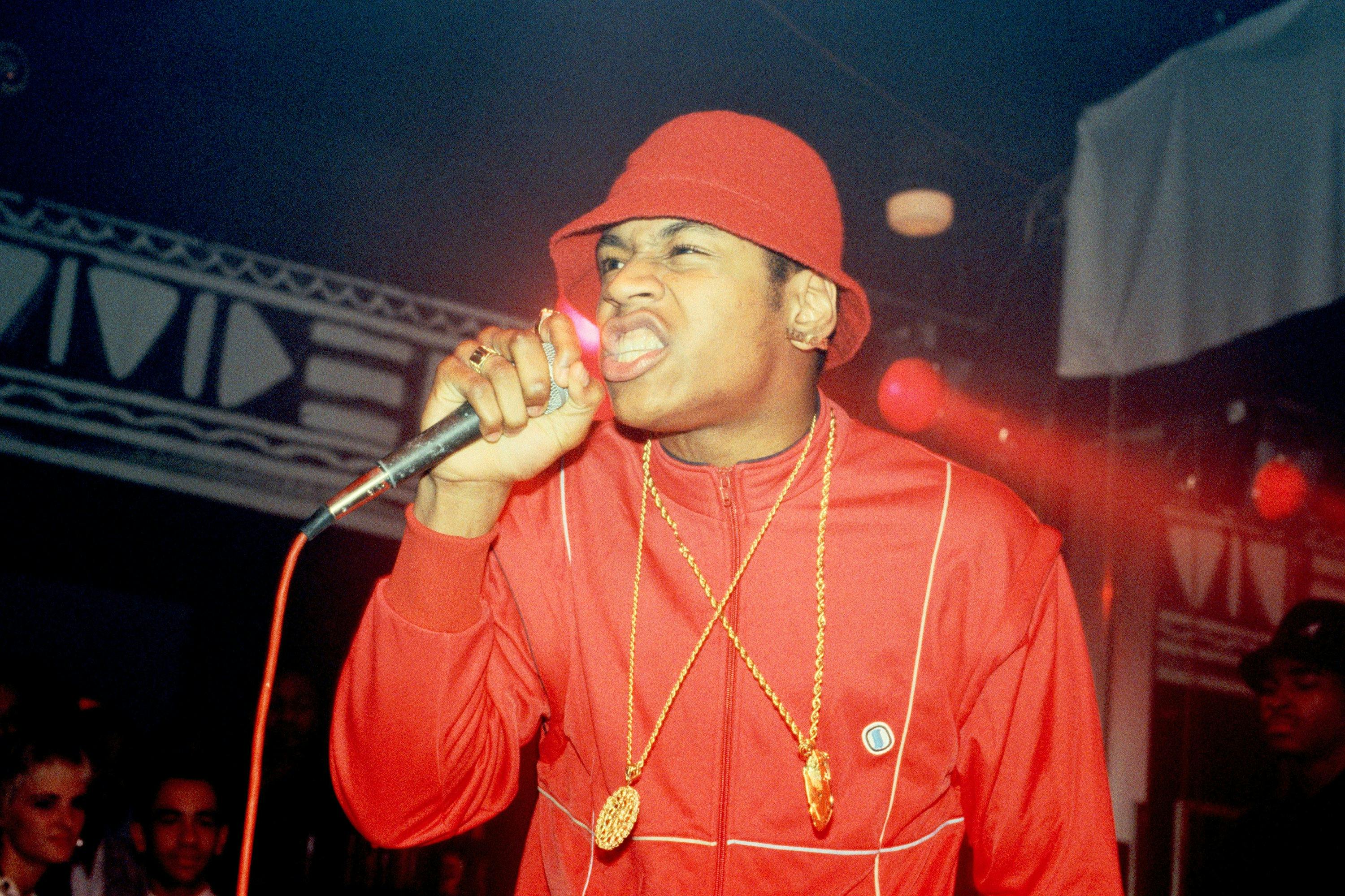 LL Cool J Performing Live At Hanover Nightclub, London 1985