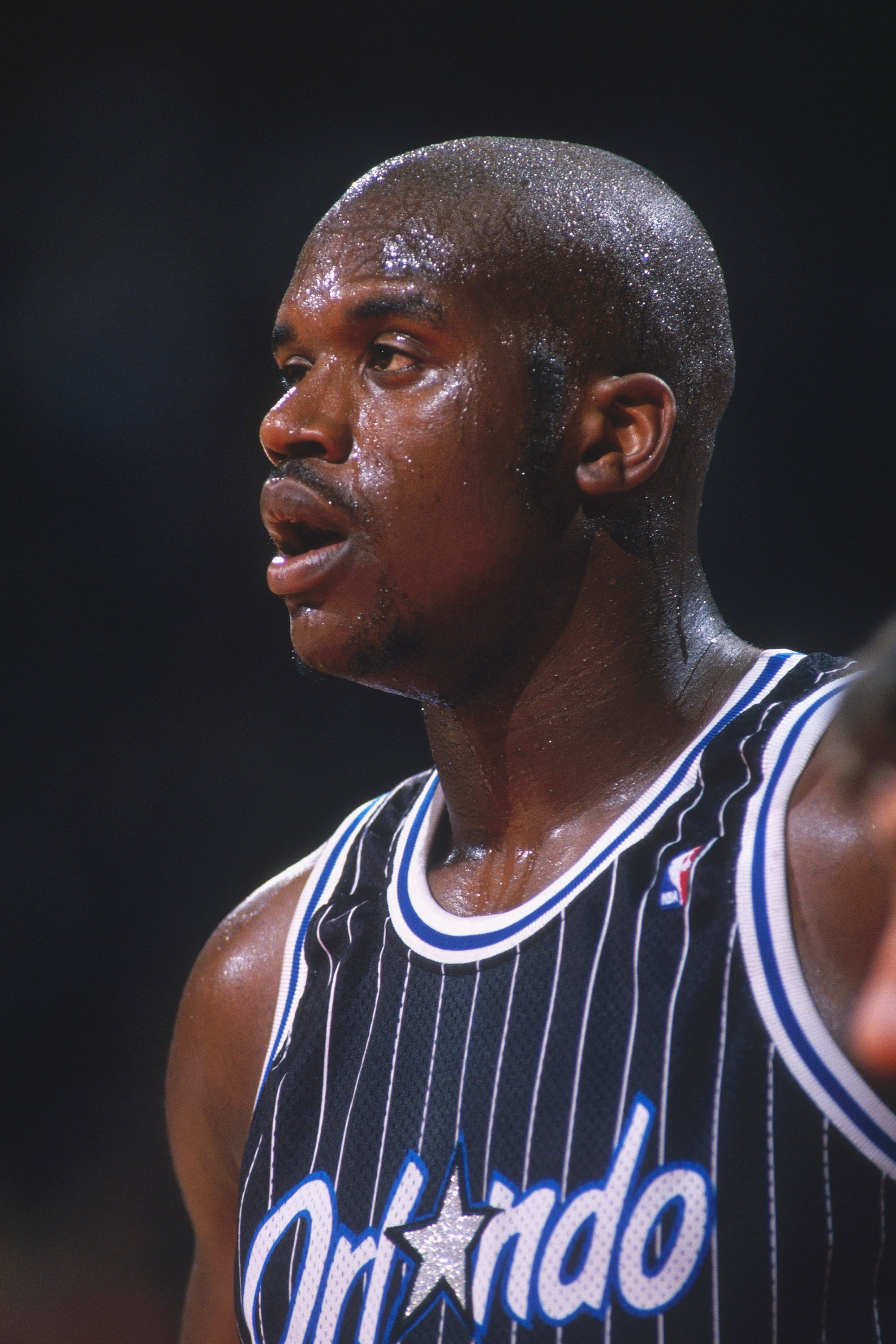 >Orlando Magic’ center Shaquille O’Neal