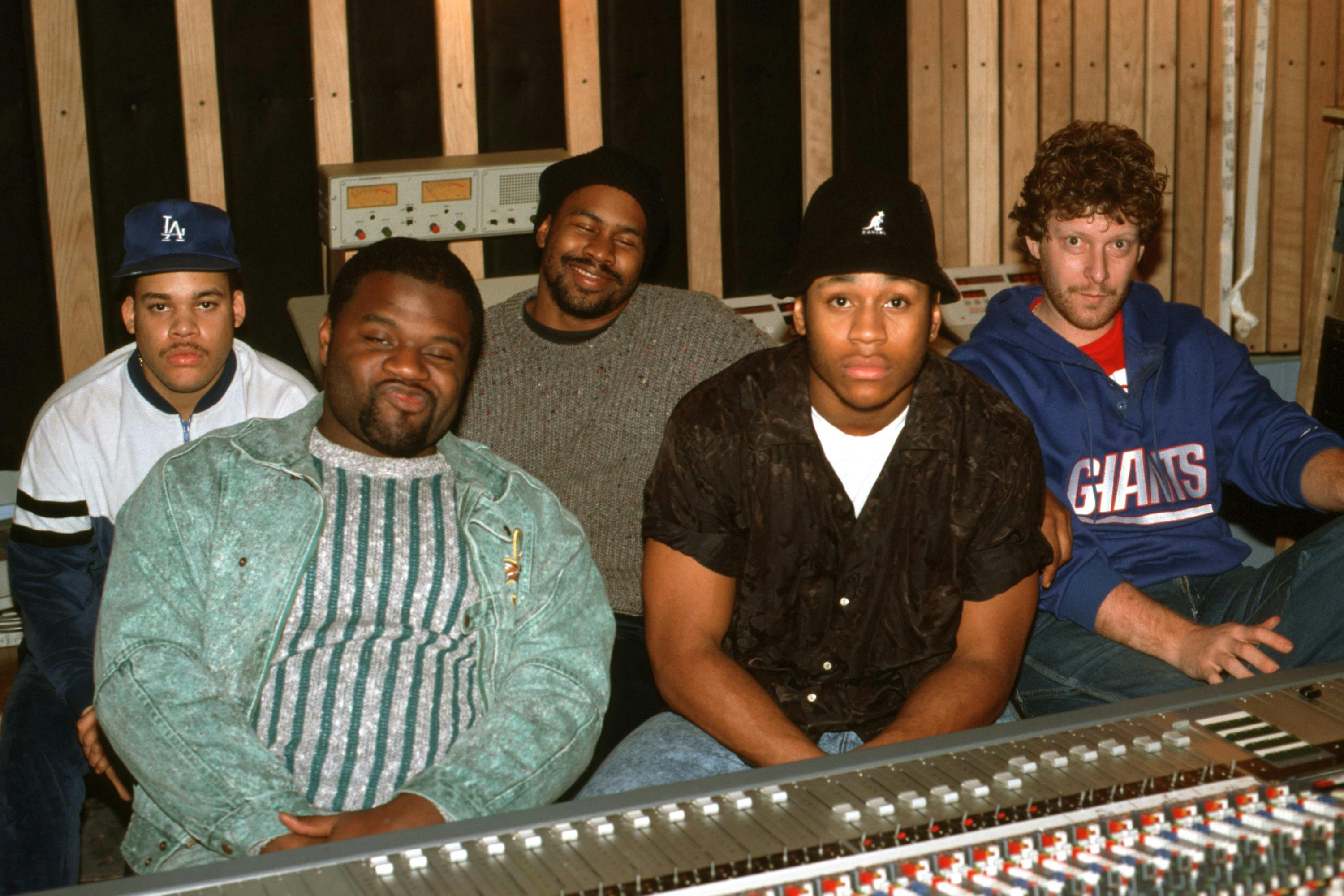 LL Cool J in the Studio