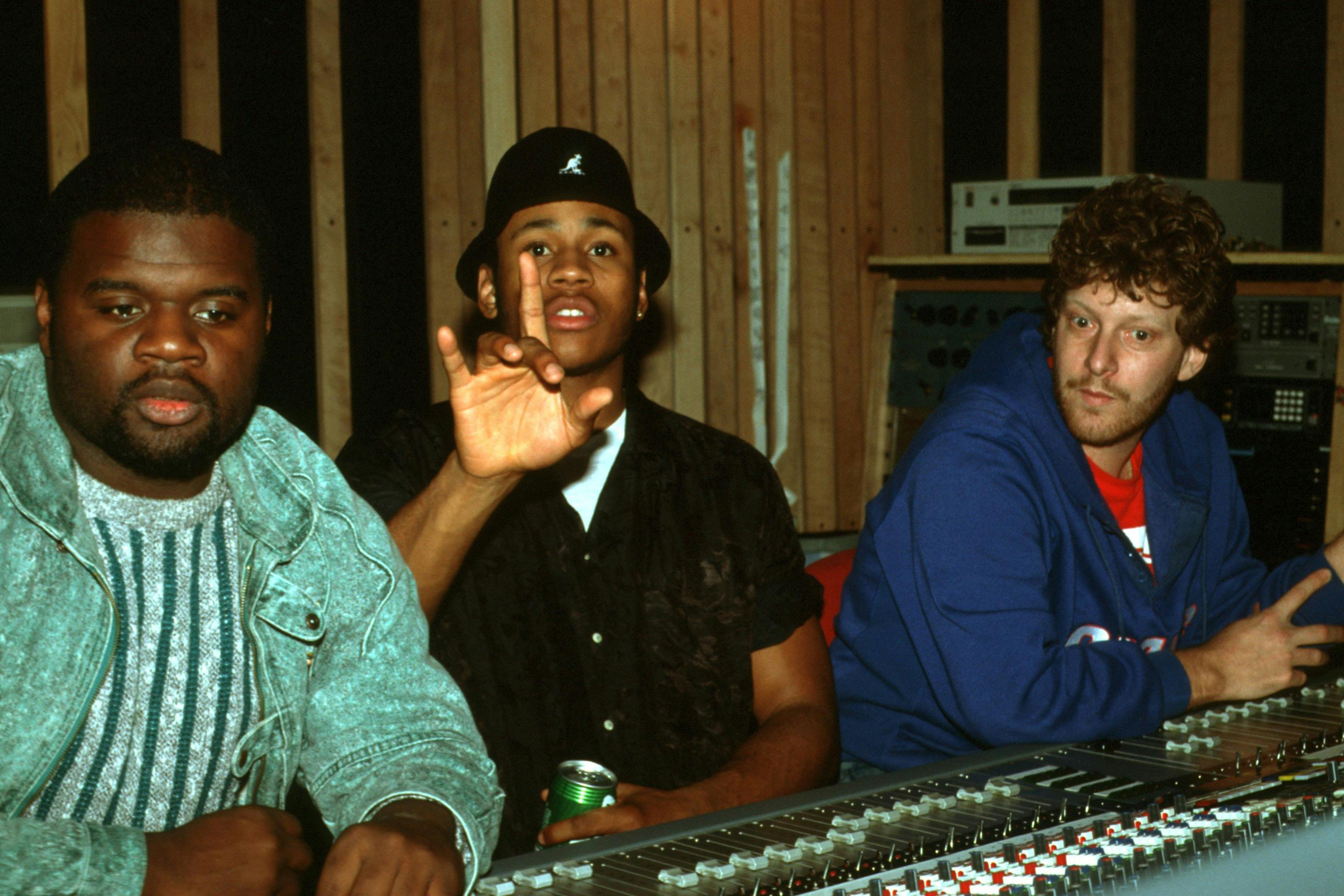 LL Cool J in the Studio