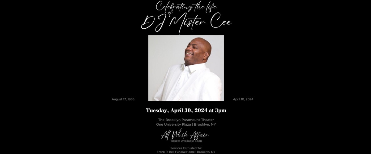 DJ Mister Cee's Homegoing Service: Celebrating The Life of The Finisher ...