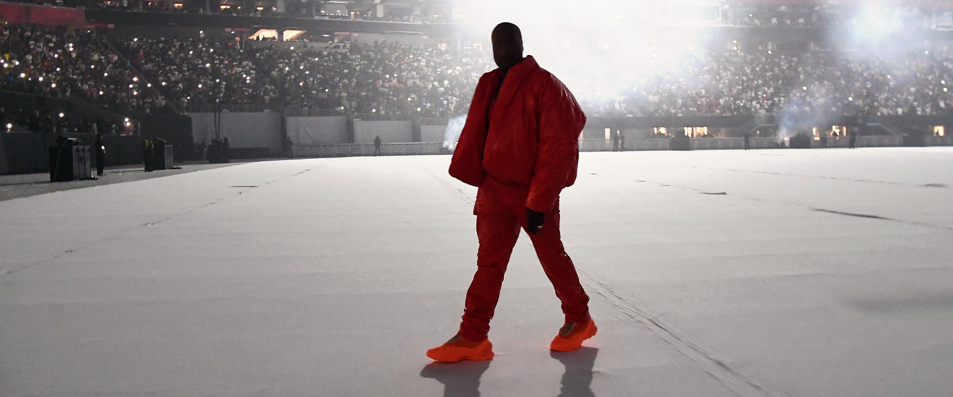Kanye West at Second Donda Event in Atlanta 