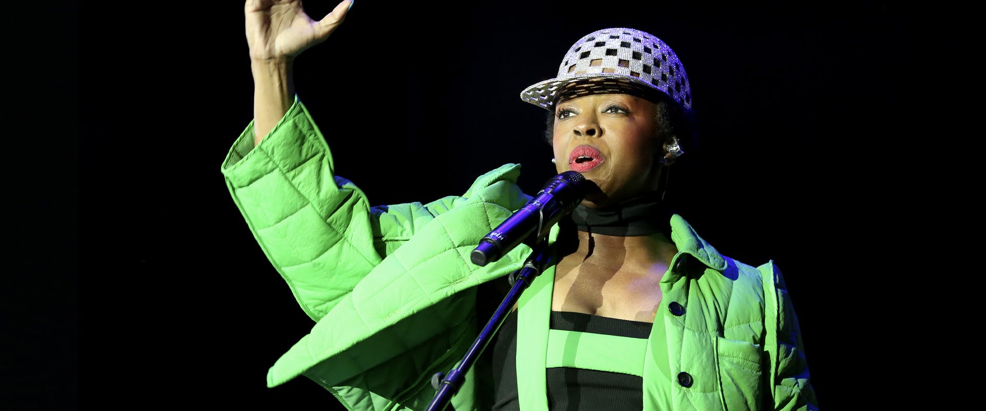 Lauryn Hill performs during the 2022 Lovers & Friends music festival at the Las Vegas Festival Grounds on May 15, 2022 in Las Vegas, Nevada. (Photo by Gabe Ginsberg/Getty Images)
