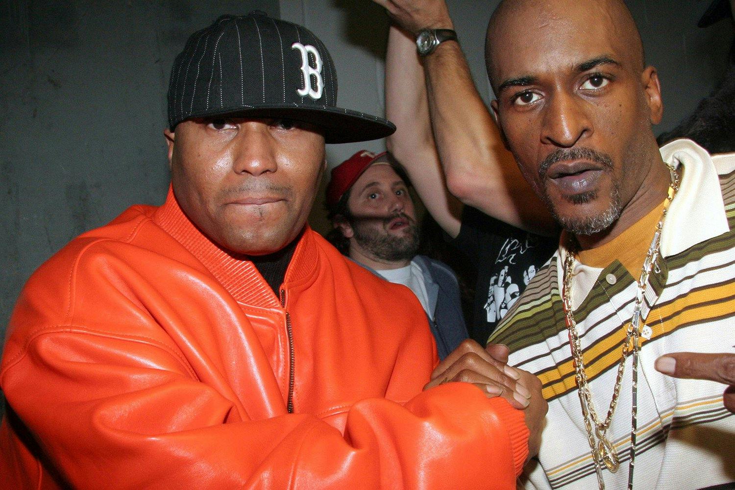 Kool Keith and Rakim during Rakim in Concert at B.B. King's in New York City - January 30, 2006 at B.B. King's in New York, New York, United States. 