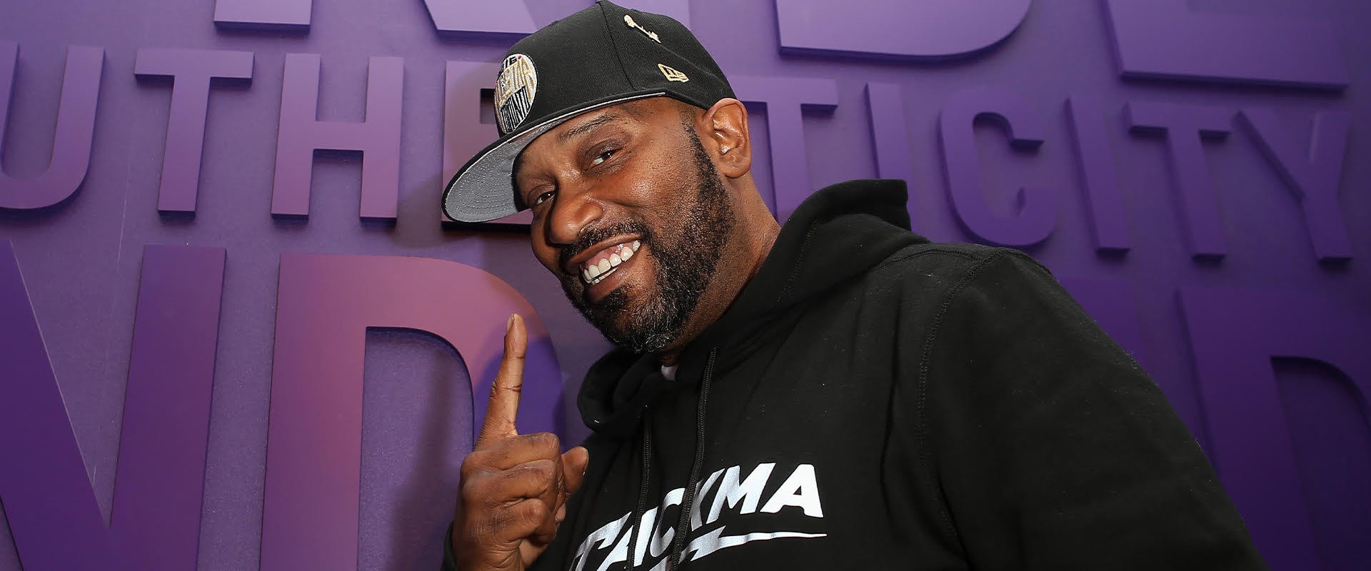 TORONTO, CANADA - FEBRUARY 12: Bun B poses after performing at New Era Cap's Toronto flagship on February 12, 2016 in Toronto, Canada.