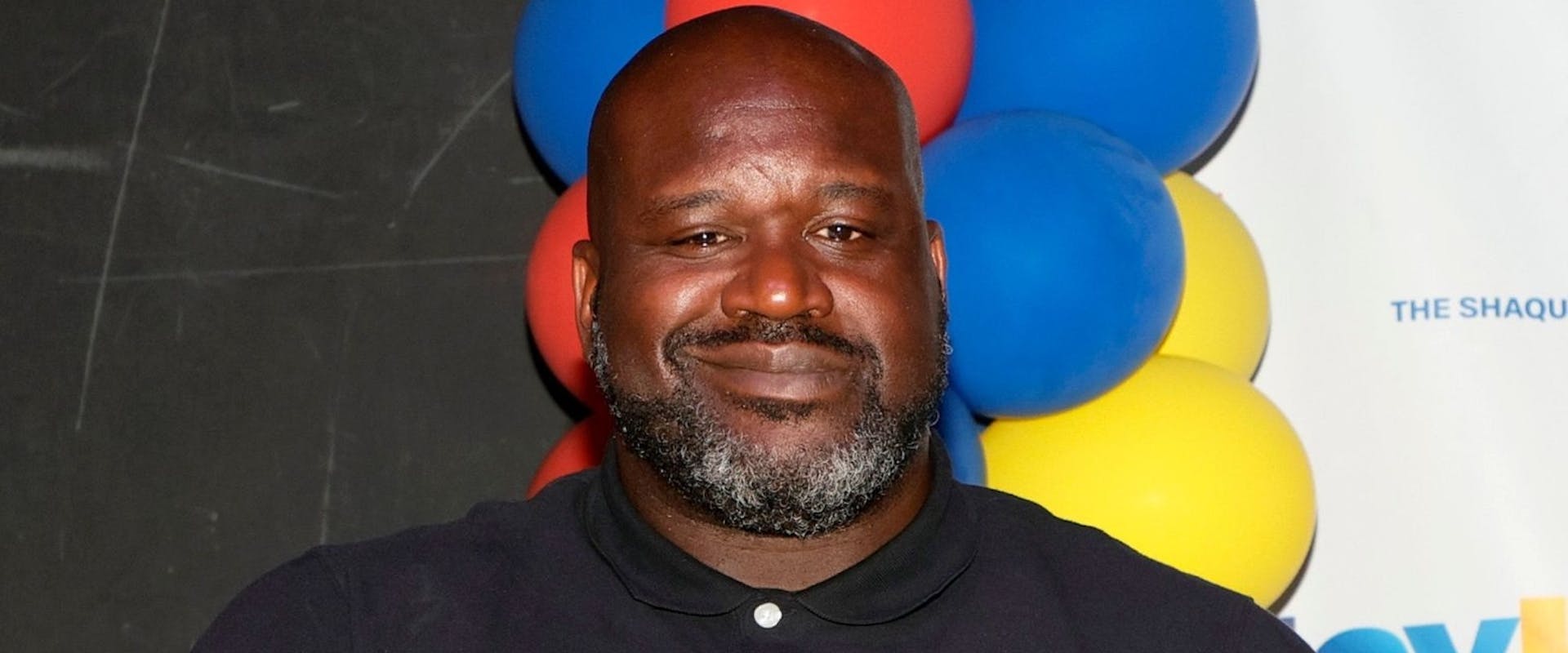 Former NBA player Shaquille O'Neal poses as he attends the unveiling of the Shaq Courts at the Doolittle Complex donated by Icy Hot and the Shaquille O'Neal Foundation in partnership with the city of Las Vegas on October 23, 2021 in Las Vegas, Nevada.