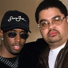 Sean "Puffy" Combs and Heavy D attends Sean "Puffy" Combs's 41st Annual Grammy Awards after party on February 24, 1999 in Los Angeles, CA . (Photo by Kevin Mazur/WireImage)