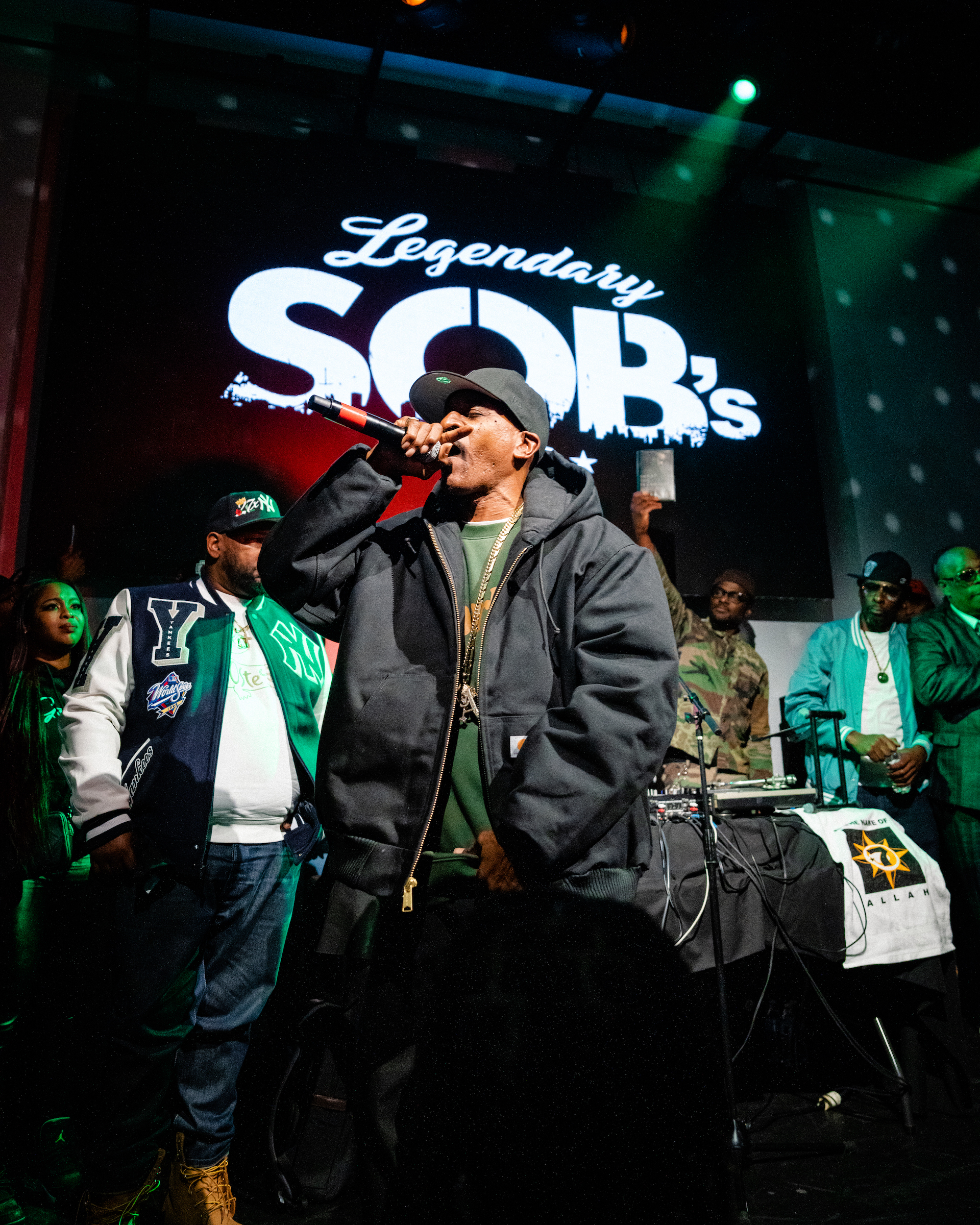 Rakim performs at Sounds Of Brazil (SOBs) in Manhattan, New York, on Oct. 27, 2022. 
