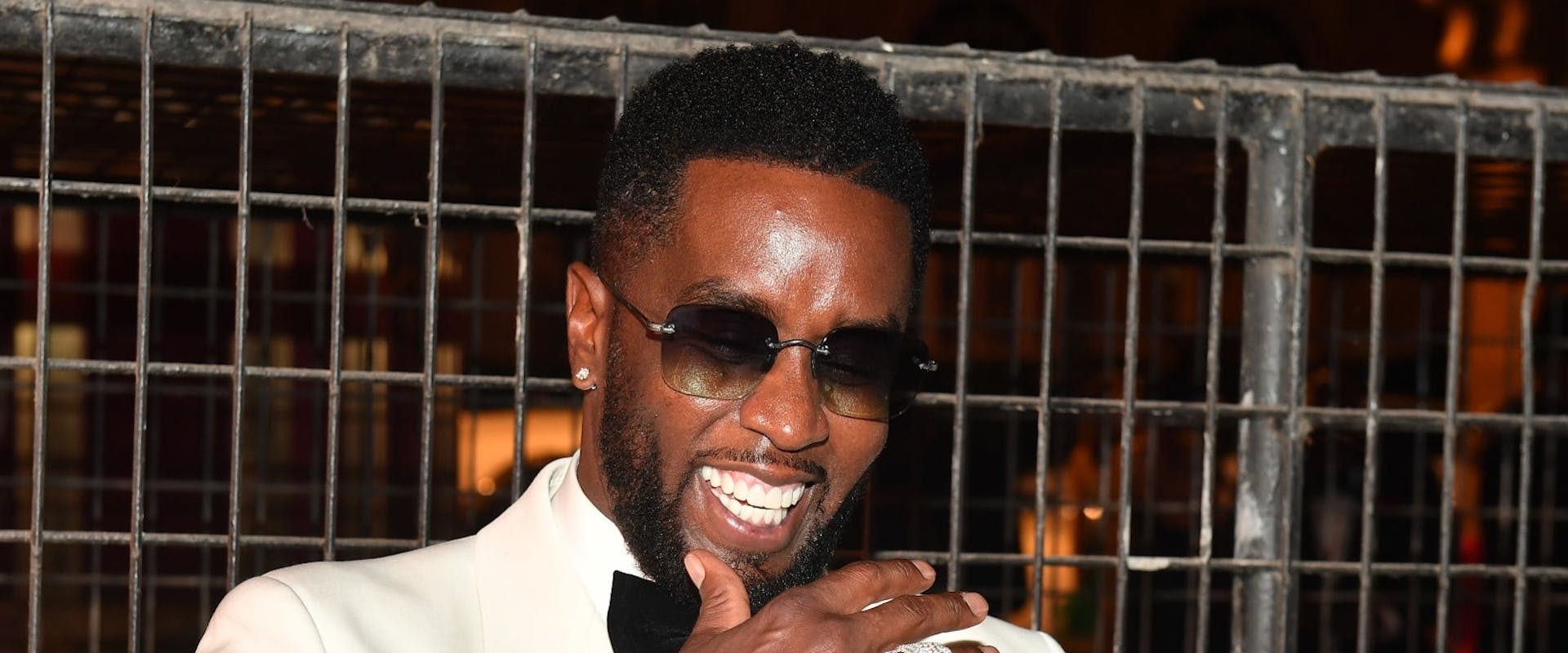 Sean "Diddy" Combs attends Black Tie Affair For Quality Control's CEO Pierre "Pee" Thomas at Fox Theater on June 02, 2021 in Atlanta, Georgia.