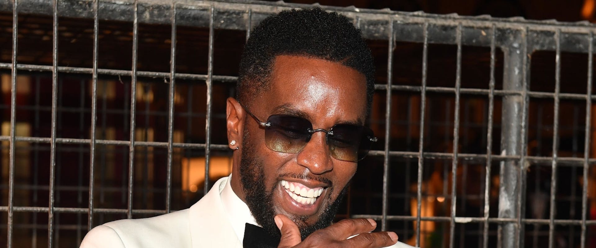 Sean "Diddy" Combs attends Black Tie Affair For Quality Control's CEO Pierre "Pee" Thomas at Fox Theater on June 02, 2021 in Atlanta, Georgia.