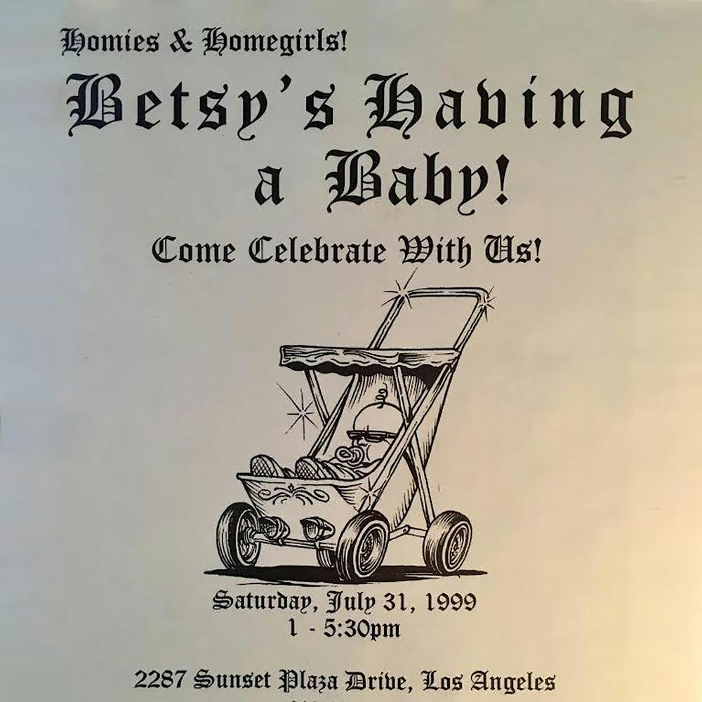 Betsy Bolte's Baby Shower invite