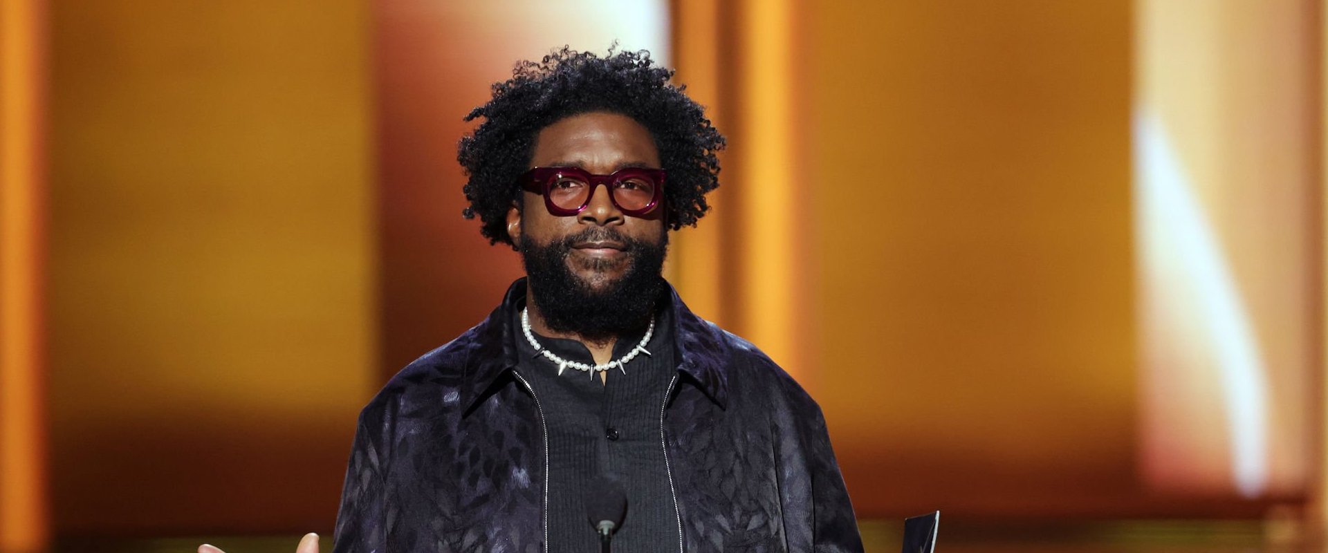 Ahmir 'Questlove' Thompson speaks onstage during the 64th Annual GRAMMY Awards at MGM Grand Garden Arena on April 03, 2022 in Las Vegas, Nevada. (Photo by Rich Fury/Getty Images for The Recording Academy)