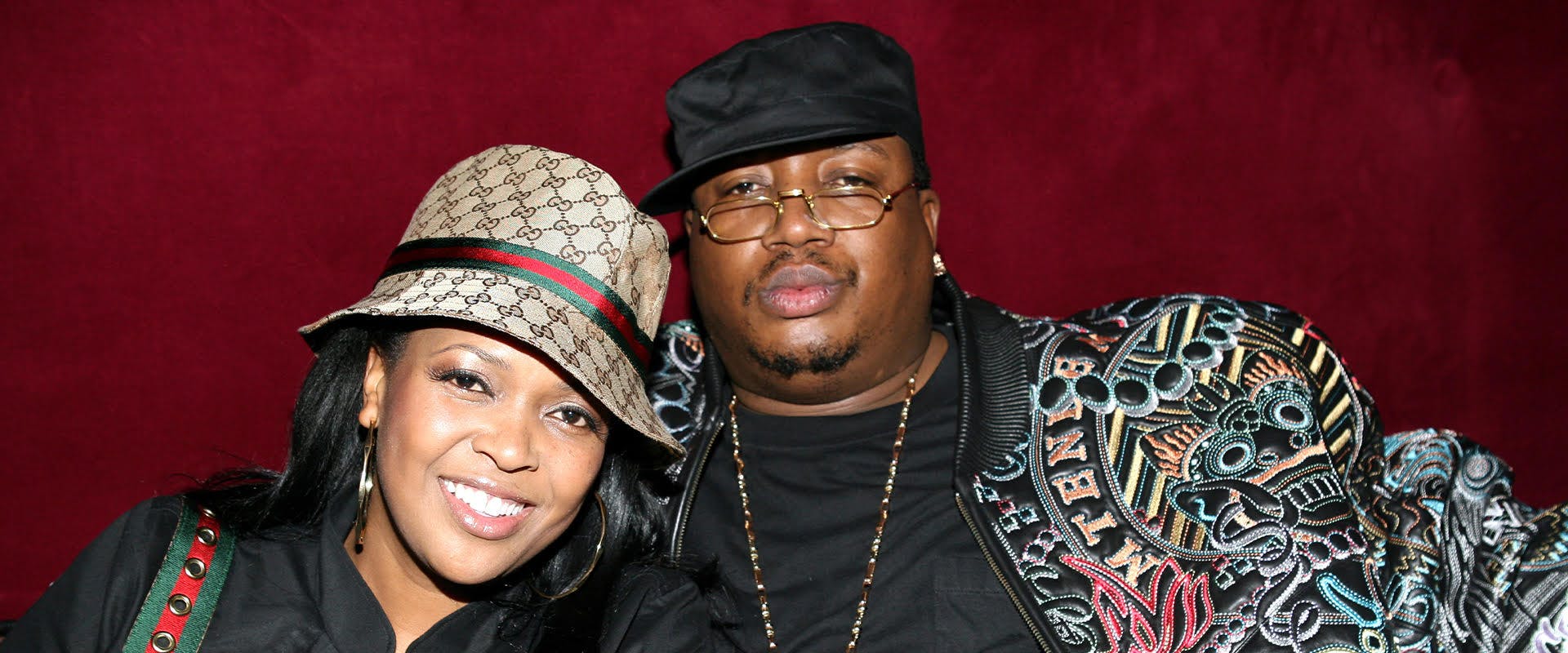 E-40 and wife Tracey during E-40 Record Release Party at Basque in Los Angeles - March 15, 2006 at Basque in Los Angeles, California, United States